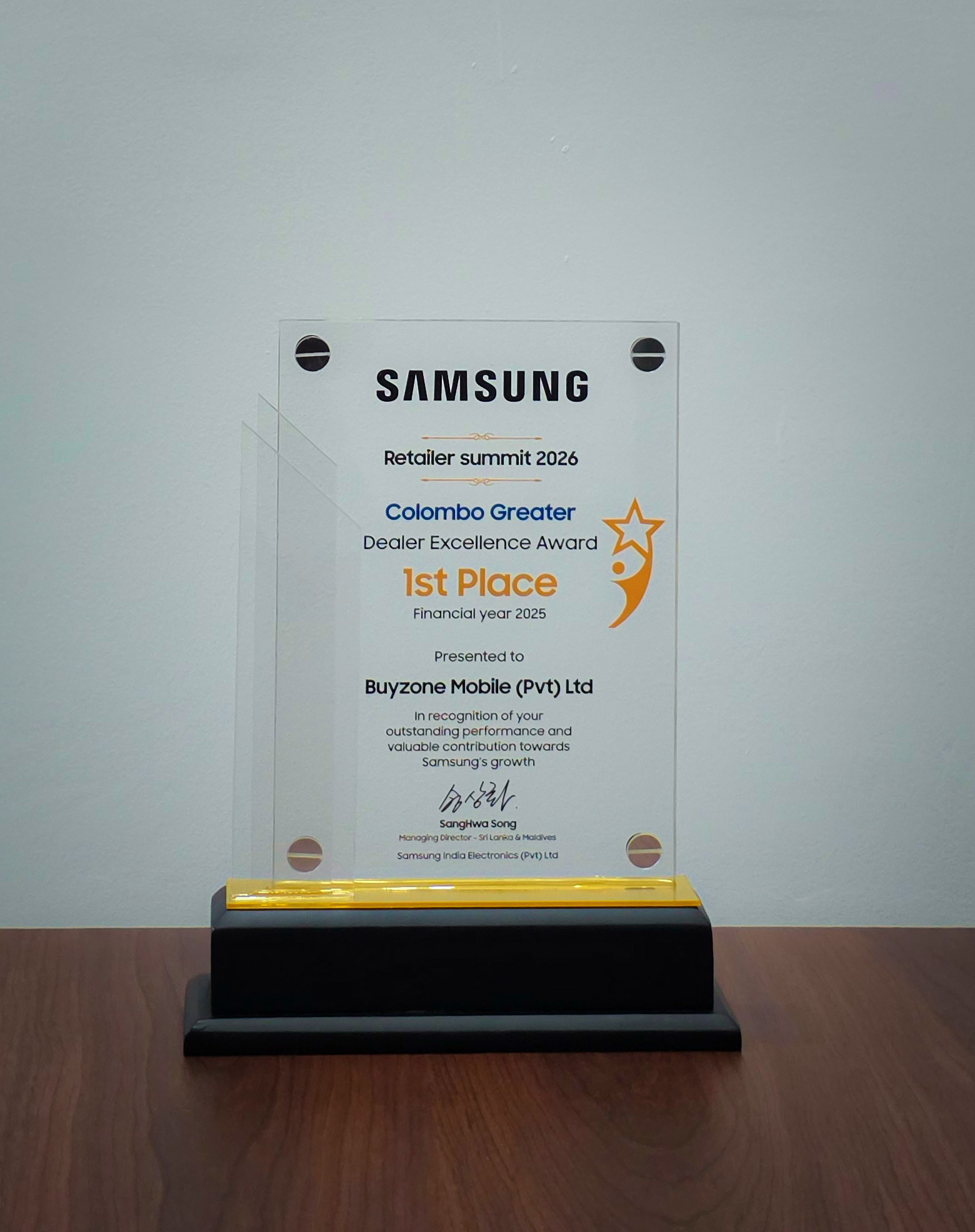 BuyZone award