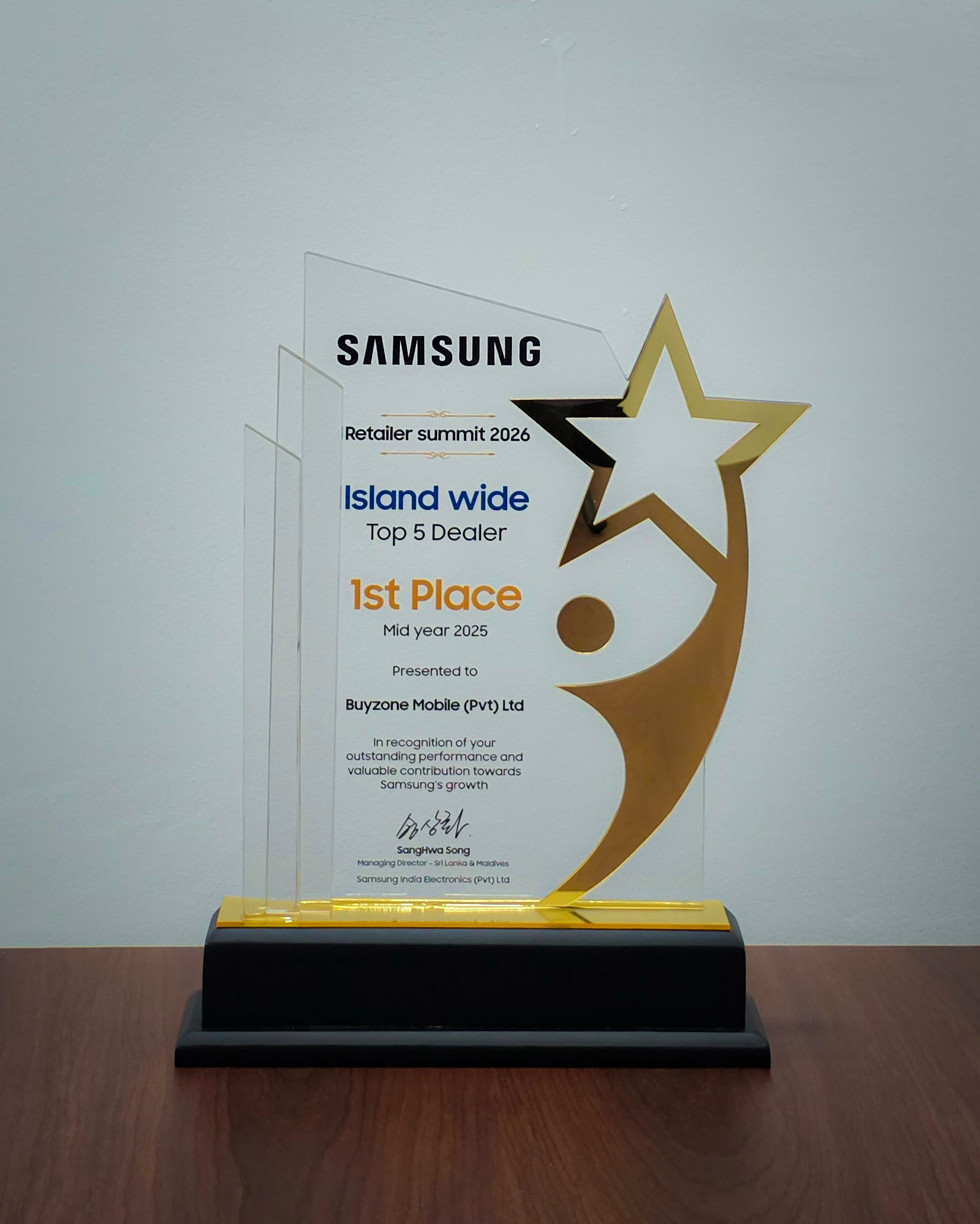 BuyZone award