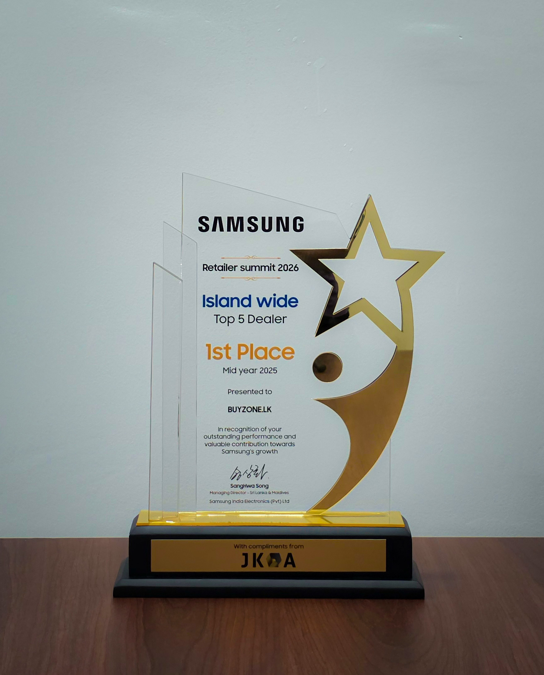 BuyZone award