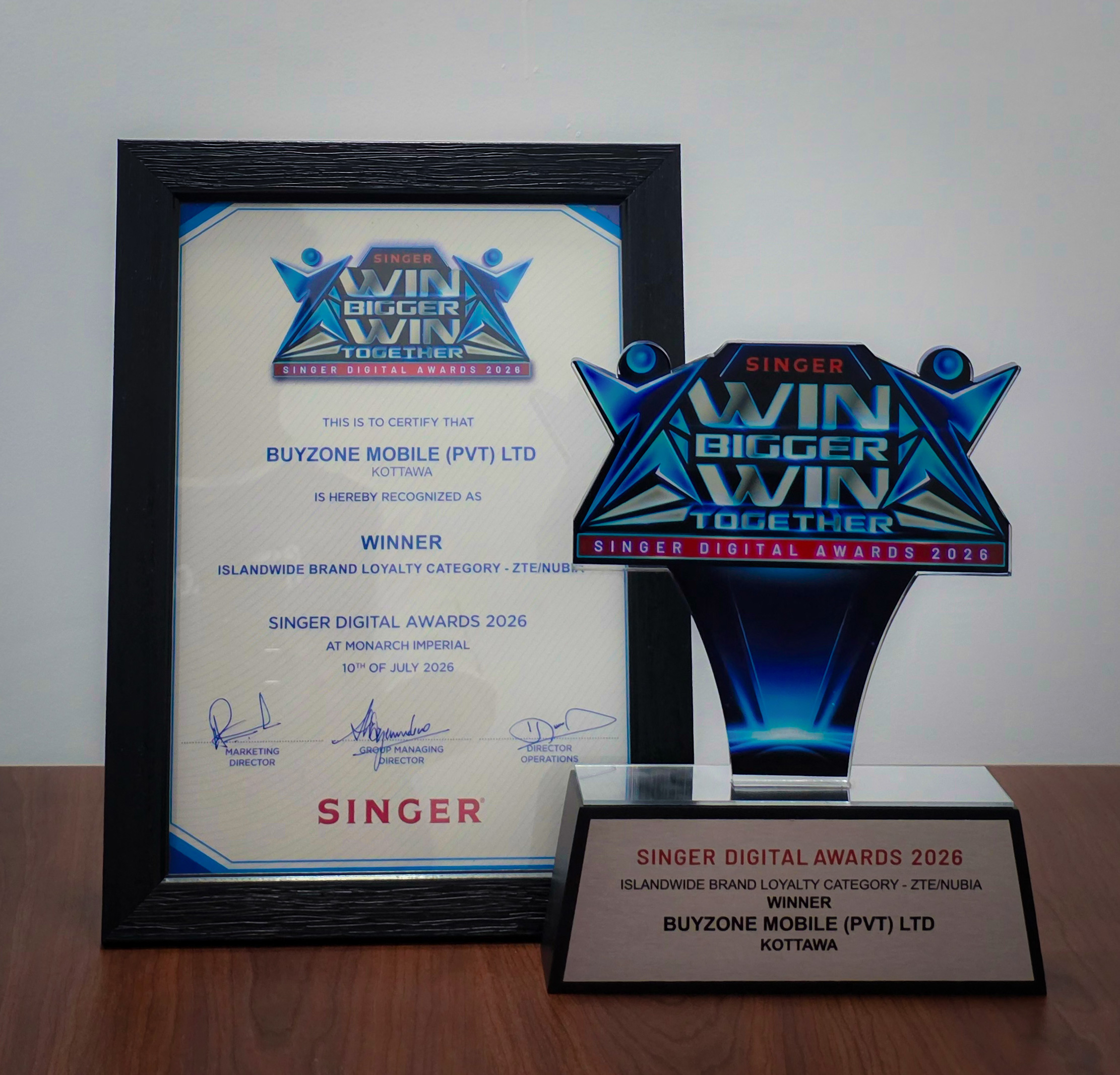 BuyZone award