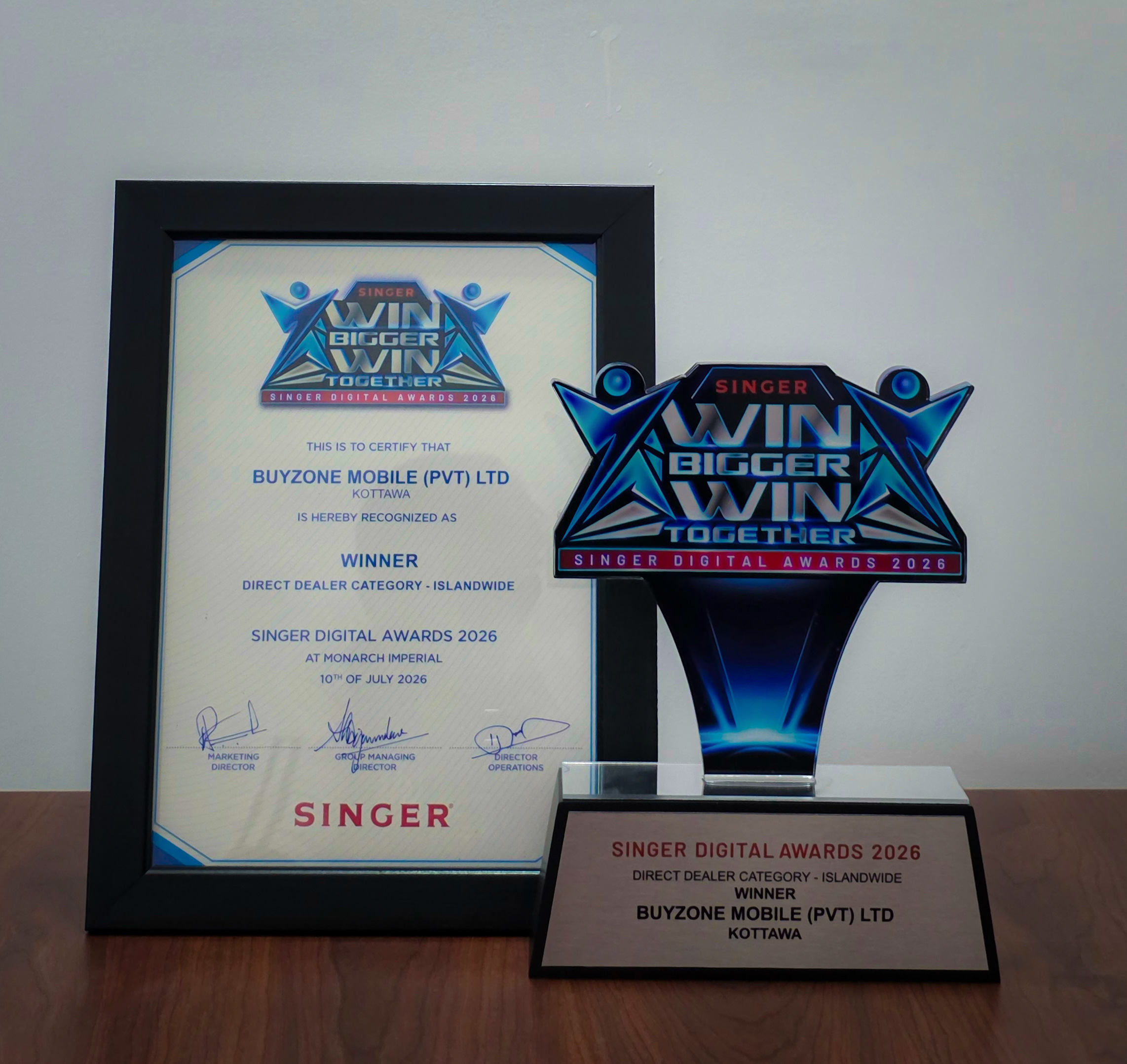 BuyZone award